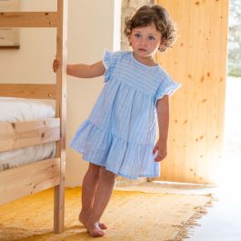 Dress Stripes W/ Crochet Ribbon