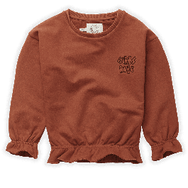 Girls Rule Ruffle Sweatshirt