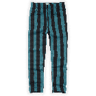 Painted Stripe Pine Green Leggings