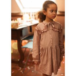 Dress Berangere Twill Brushed Check