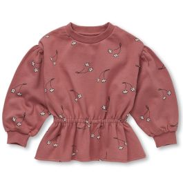 Cherry Flower Peplum Sweater