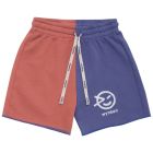 Tatto Short | Brick / Deep Dusk Blue