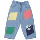 Patch Jean | Pale Bleached Denim