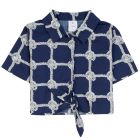 Corda Tie Shirt | Navy