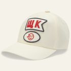 Nylon Badge Cap | Ecru