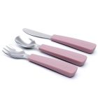 Toddler Feedie Cutlery Set | Dusty Rose