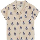 Cream Octopus Terry Shirt
