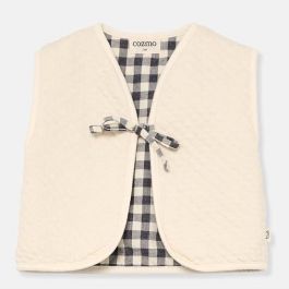 Zaida Quilted Vest | Ivory