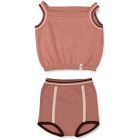 Lee Knit Cropped Top & Sus Knit Bloomer | Blush