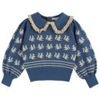 Blue Squirrel Sweater