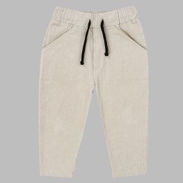 Terry Beige Comfort Fit Pants