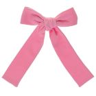 Bow Hair Clip Pink Magnolia