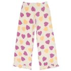 Happy Hearts Terry Cotton Classic Ruffled Pants