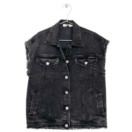 Oversized Denim Vest