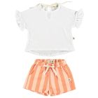 Ruffle Top & Shorts Set