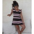 Romy Knit Shift Dress Stripe