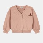 Cardigan Kate Fleece Rose Tendre