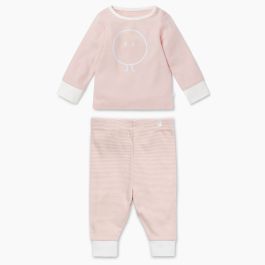 Snoozy PJ Set | Blush Stripe