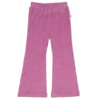 Violet Terry Cotton Flared Pants