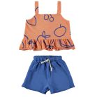 Tutti Frutti Top & Empordà Electric Blue Shorts