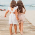 Florence Dungarees | White