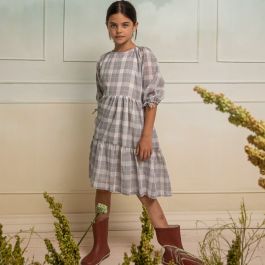 Isolda Dress In Castle Print