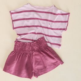 Striped Tee & Shorts