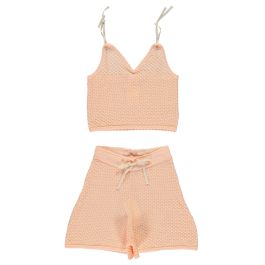 Crochet Top & Shorts