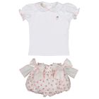 T-Shirt & Bubbly Shorts | Pink Patch