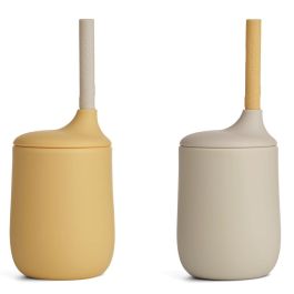 Ellis Sippy Cup 2 Pack | Jojoba/Seashell Mix