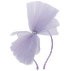 Lily Bow Headband Lilac Dream