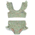 Meadow Frills Swim Set | Pale Blue/Light Papaya