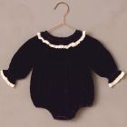 Adeline Romper | Black