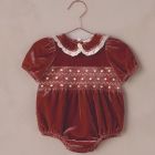Elizabeth Romper Ruby