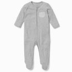Zip Up Sleepsuit | Grey