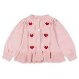 Soleil Knit Cardigan | Silver Pink