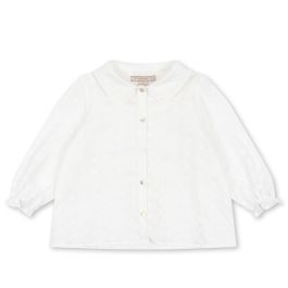 Lacey Collar Shirt | Optic White