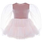 Grace Pink Rose Tutu Dress
