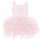 Jolie Pink Rose Tutu Dress