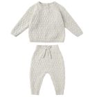 Knit Sweater & Knit Pant Heathered Blue