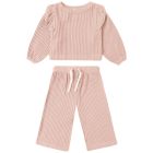 Ruffle Cozy Set Rose