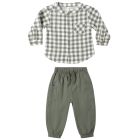 Forest Check Milo Shirt & Forest Luca Pants