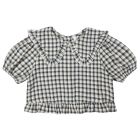 Prairie Blouse Navy Check