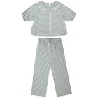 Ruffle Pajamas Evergreen Gingham