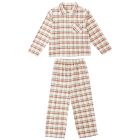 Long Sleeve Pajamas Holiday Flannel