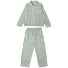 Long Sleeve Pajamas Evergreen Gingham