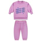 Crewneck Sweater & Sweatpants | Crocus Mauve