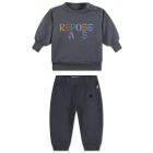 Crewneck Sweater & Sweatpants | Iron Grey