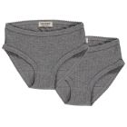 Panties 2 Pack  | Grey Melange