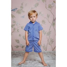Samuel Pajama | Royal Blue Checks